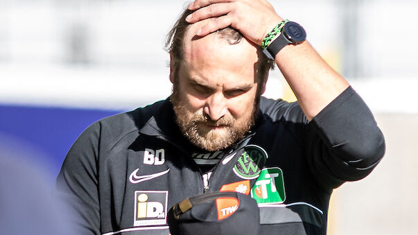 Wacker Innsbruck beurlaubt Coach Bierofka