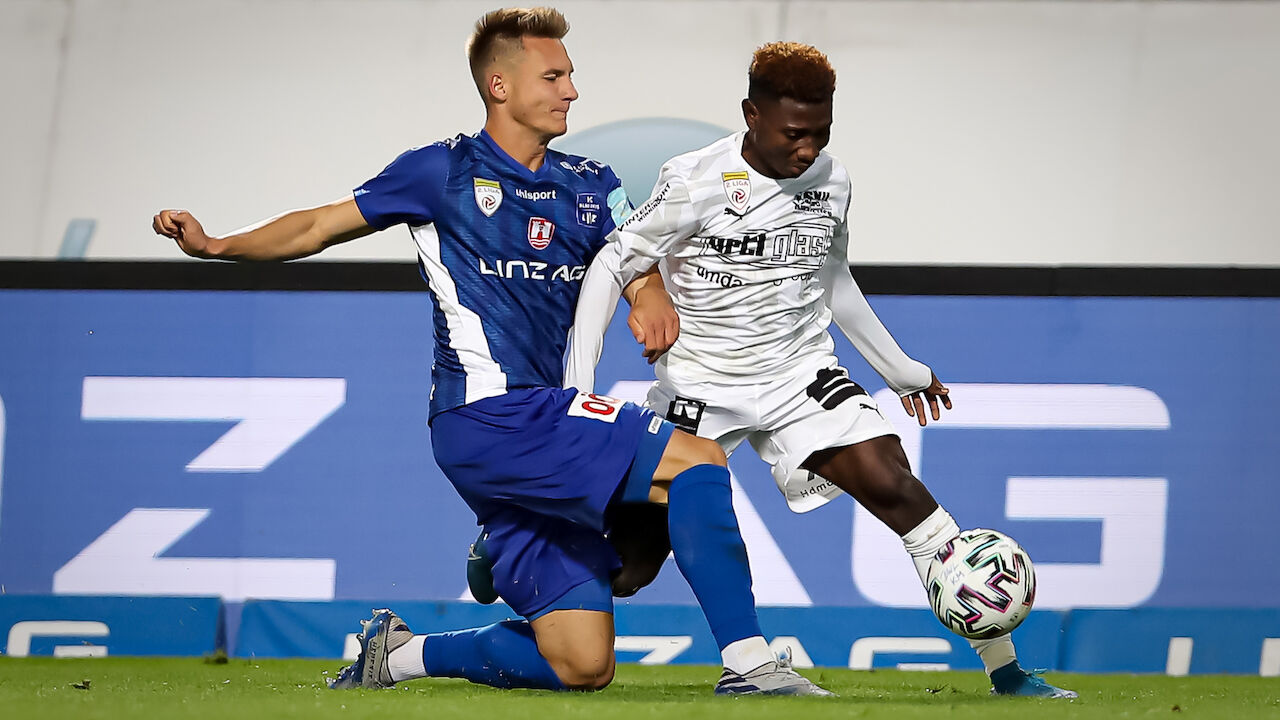 2. Liga: BW-Linz-Heimsieg dank Schubert-Doppelpack ...