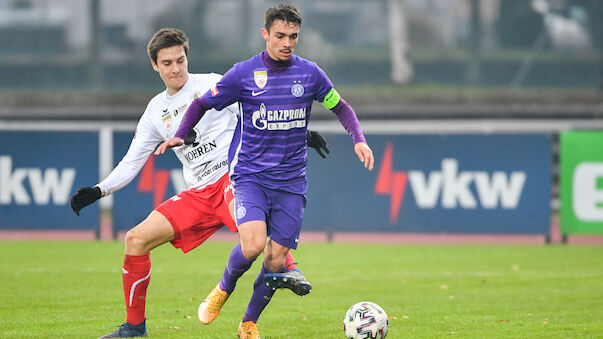 Young Violets erkämpfen sich Punkt in Dornbirn