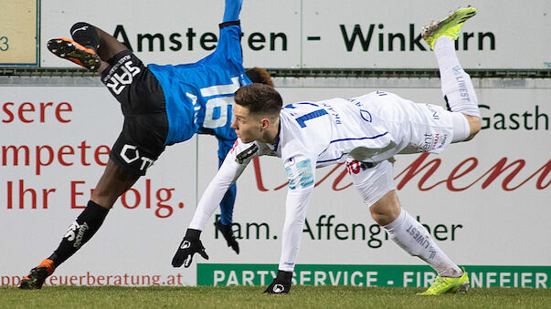 Auch Amstetten gegen Blau-Weiß Linz abgebrochen