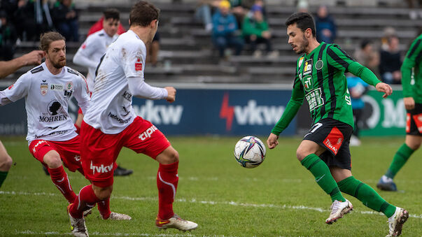 Später Dornbirn-Sieg im West-Derby gegen Wacker