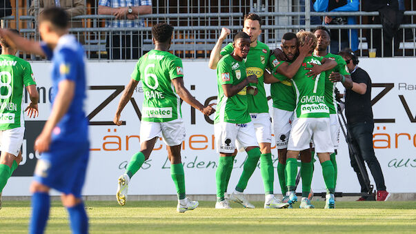 Austria Lustenau steigt in die Bundesliga auf!