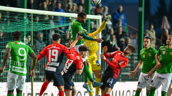 Lustenau holt glücklichen Punkt gegen Rapid II