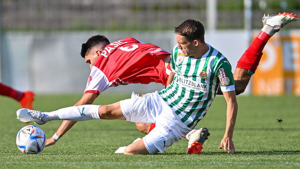 Rapid II startet mit Remis bei Vorwärts Steyr