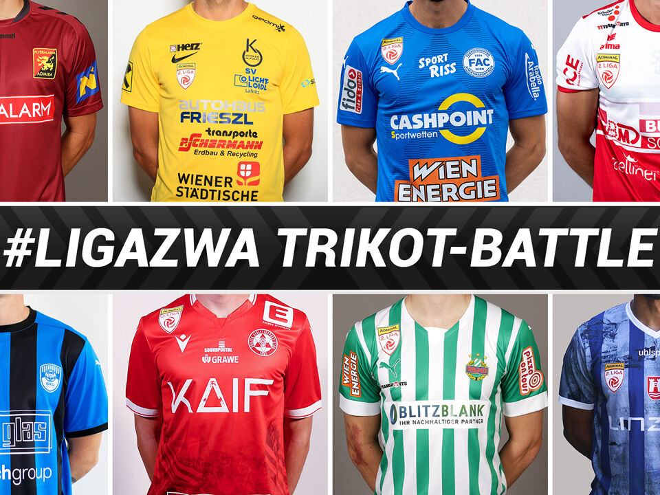 2. Liga Wer hat das schonste Trikot in LigaZwa Stimme ab