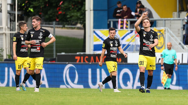 Lafnitz dreht zum Saisonabschluss Spiel bei der Vienna