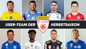 Wähle das LigaZwa-Team der Herbst-Saison 2023/24