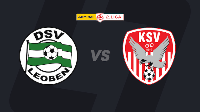 2. Liga heute im LIVE-Stream: DSV Leoben - SV Kapfenberg