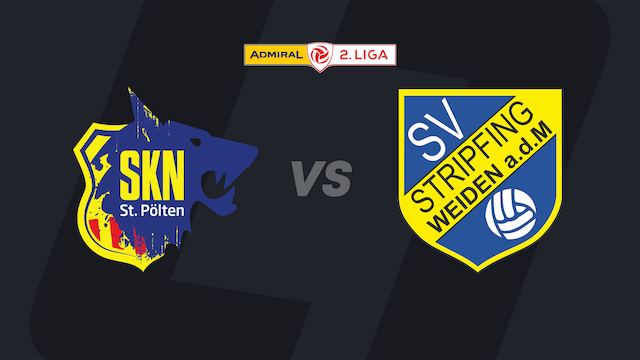 2. Liga heute im LIVE-Stream: SKN St. Pölten - SV Stripfing