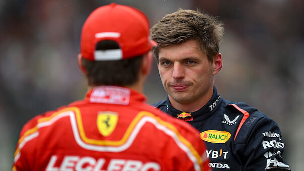 Verstappen im Training nur von Ferrari-Doppel geschlagen