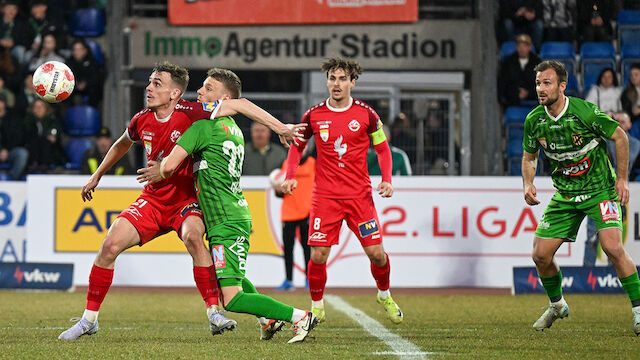 Endlich! Austria Lustenau kann doch noch gewinnen