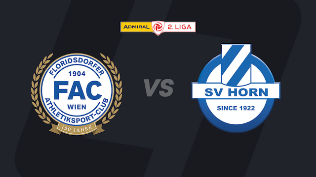 2. Liga heute im LIVE-Stream: FAC - SV Horn