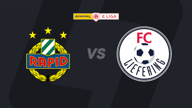 2. Liga heute im LIVE-Stream: SK Rapid II - FC Liefering