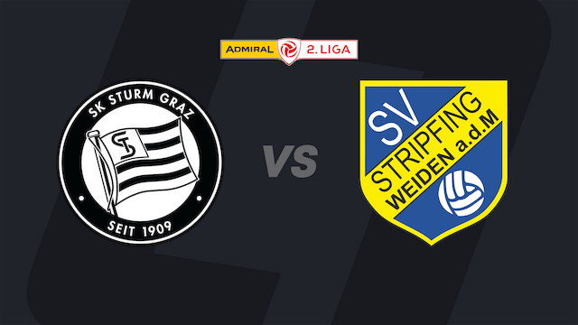 2. Liga heute LIVE: Sturm Graz II - SV Stripfing