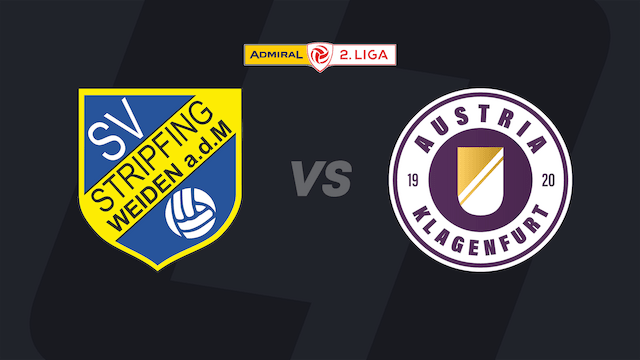 2. Liga heute im LIVE-Stream: Stripfing - Austria Klagenfurt