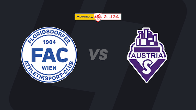 2. Liga heute im LIVE-Stream: FAC - Austria Salzburg