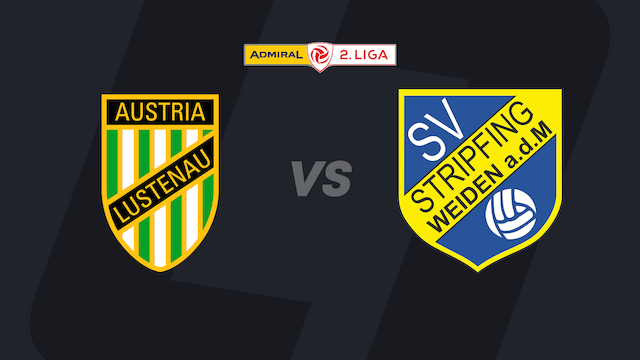 2. Liga heute im LIVE-Stream: Austria Lustenau - Stripfing