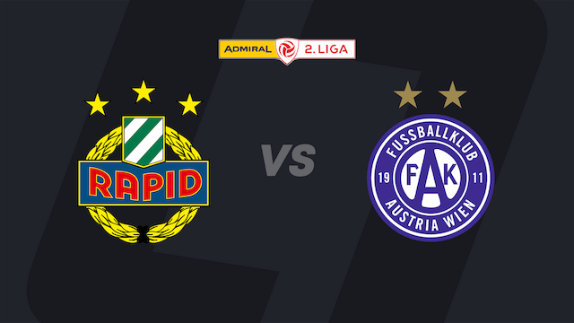 2. Liga heute im LIVE-Stream: SK Rapid II - Young Violets