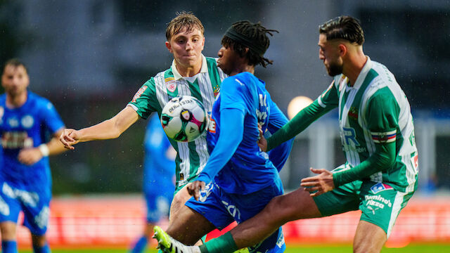 Erster Saisonsieg! Rapid II jubelt im Regen von Floridsdorf