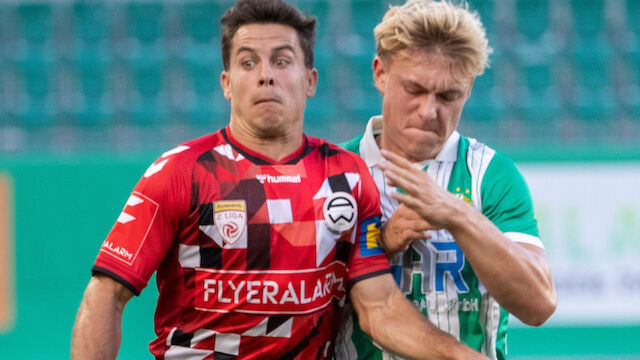 Last-Minute-Ausgleich beschert Admira Punktgewinn bei Rapid