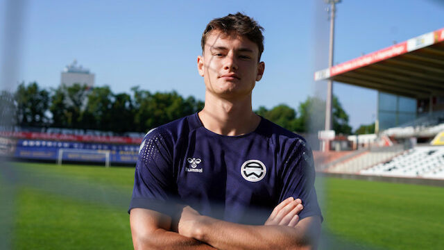 LASK parkt Torwart-Talent in der 2. Liga
