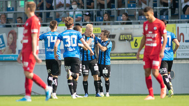 Peham rettet Punkt gegen zehn Steyr-Kicker