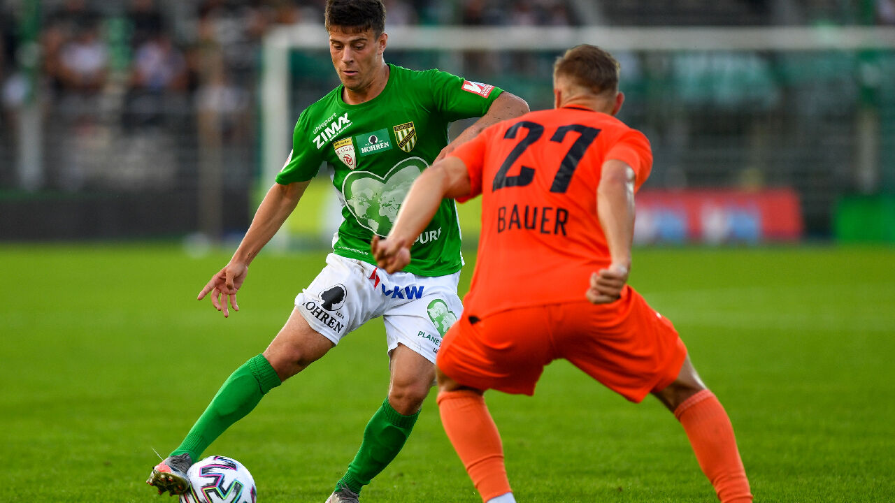 2. Liga: Horn punktet bei Austria Lustenau - Fussball - 2 ...