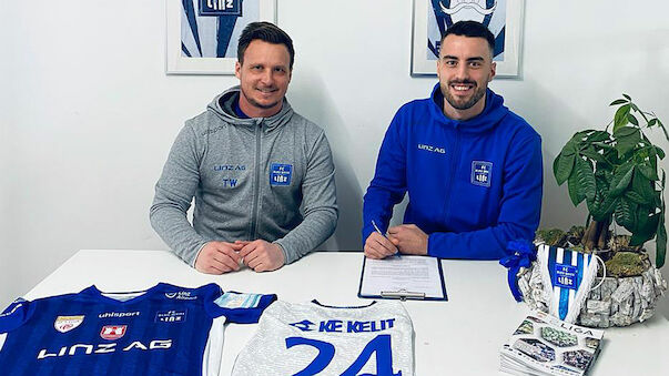 FC Blau-Weiß Linz verlängert mit Fabio Strauss