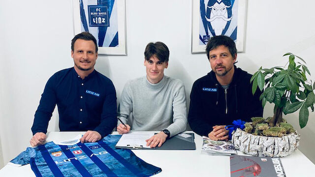 Neuer Stürmer für Blau-Weiß Linz