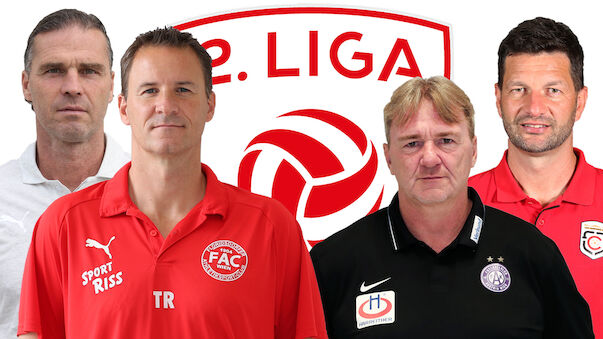 Die Trainer der neuen 2. Liga