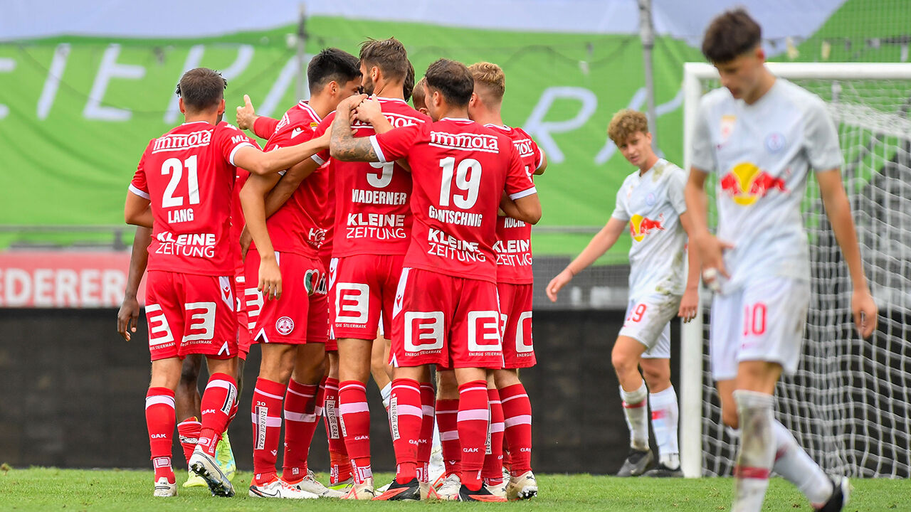 GAK Dominates Liefering with Double Maderner Performance