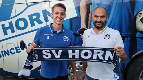 SV Horn: Neuer Verteidiger aus den USA