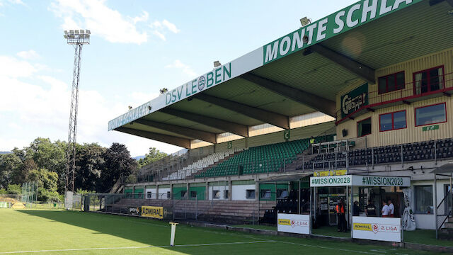 Leoben greift an: Umbauten an Stadion und Kader