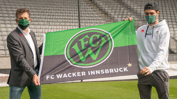 FC Wacker verlängert Vertrag von Stefan Meusburger