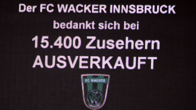 Erster Ausverkauf seit 2010! Volles Stadion bei Wacker-Rapid