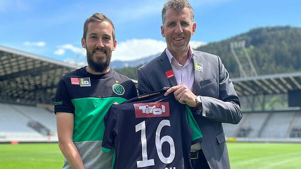 Wacker Innsbruck verlängert mit Alexander Joppich