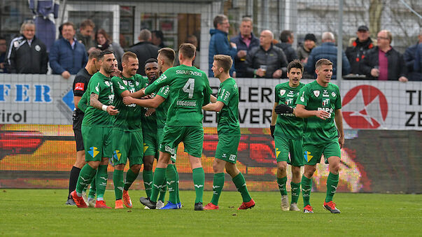 Wattens nach 1:0-Heimsieg über Horn Herbstmeister