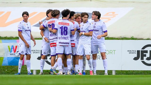 Young Violets siegen im Aufsteiger-Duell gegen Wels