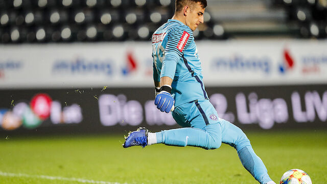 Young Violets binden Goalie