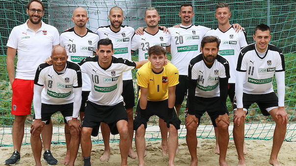 Österreich bei Beachsoccer-Event in Bari dabei