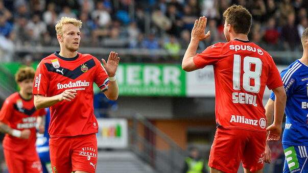 Dreifacher Grüll schießt Rapid in Hartberg zum Sieg