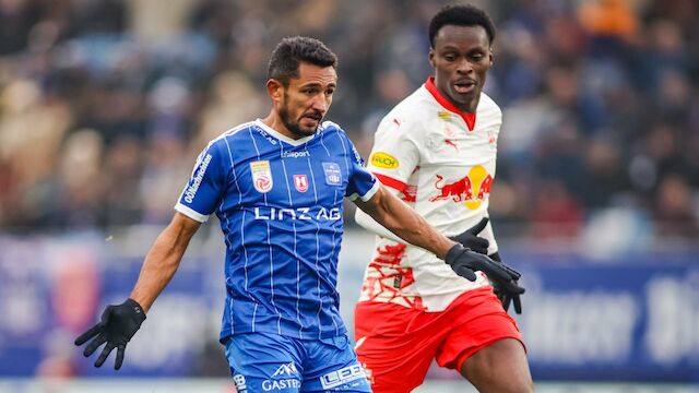 Bundesliga LIVE: Red Bull Salzburg - Blau-Weiß Linz
