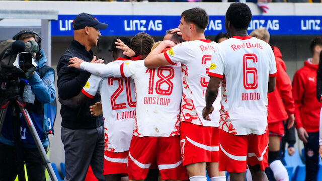 Premiere! Salzburg gewinnt erstmals bei Blau-Weiß Linz