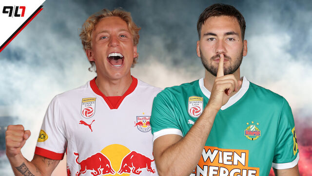 Salzburg Erster, Rapid lauert: xG-Tabelle der Bundesliga