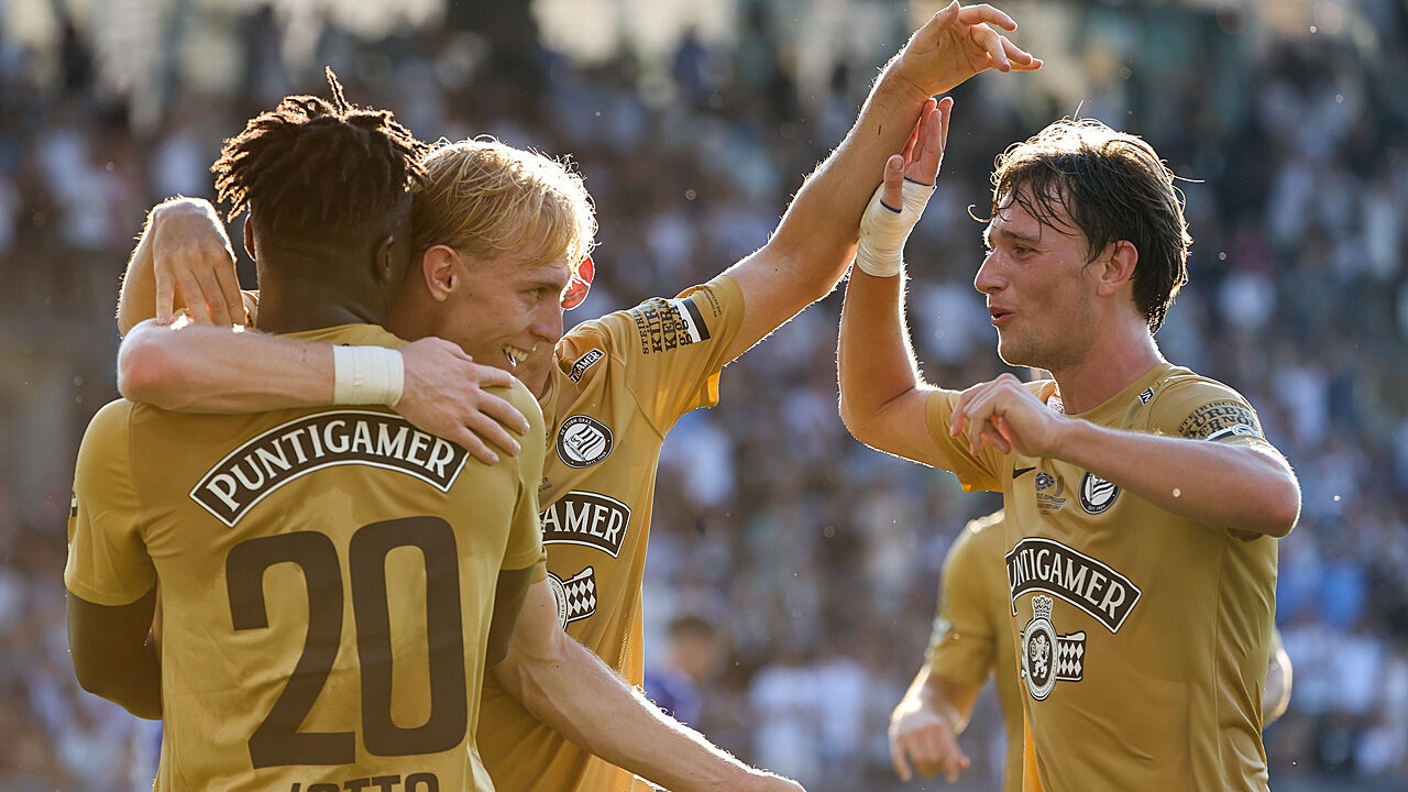 Sturm Graz visits Klagenfurt, Austria