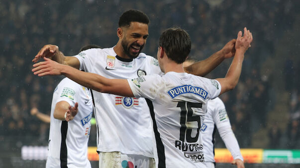 Sturm erstmals als Erster weiter: 