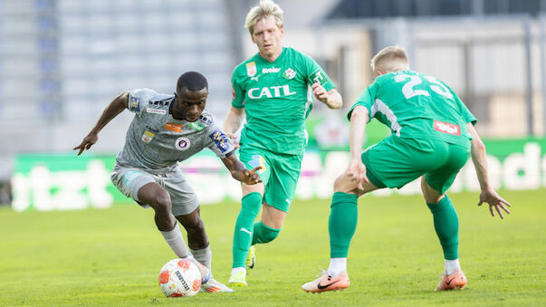 Klagenfurt gegen die WSG: 
