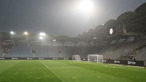 Wegen Unwetter-Gefahr: Bundesliga in Warteposition