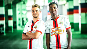 SK Rapid präsentiert neue Auswärtstrikots