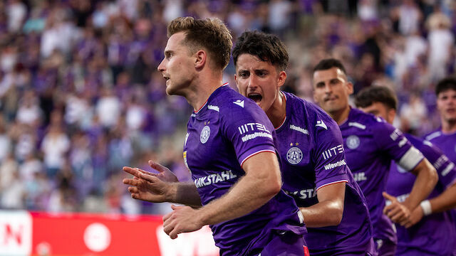 0:2 gedreht! Aufholjagd bringt der Austria Sieg über Ried